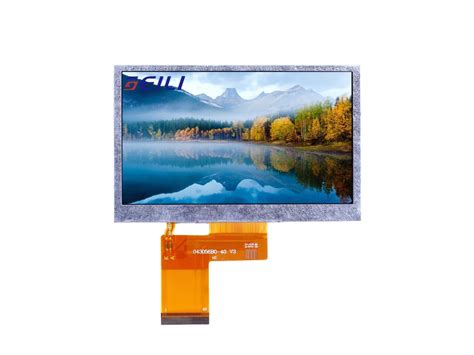 4 3 Inch RGB 24 Bits Interface 800X480 IPS LCD Panel HMI And 4 3 Inch