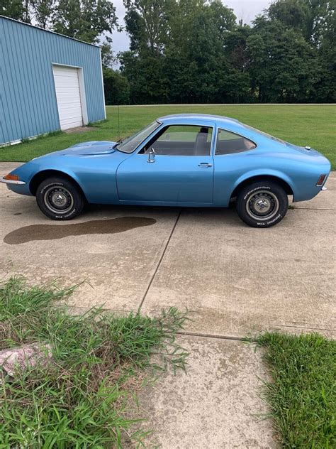 1971 Opel GT Sportscar Blue RWD Manual GT Classic Opel GT 1971 For Sale