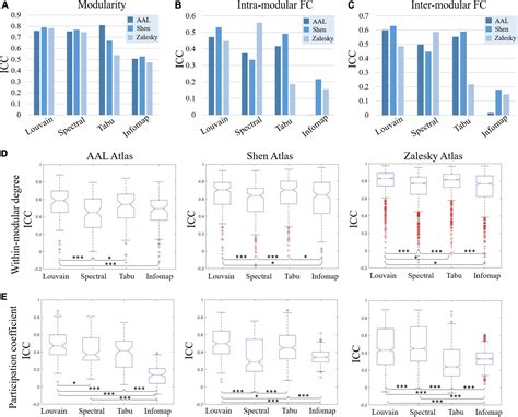 Frontiers Test Retest Reliability Of Modular Relevant Analysis In