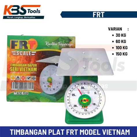 Jual Timbangan Analog Plat Model Vietnam 30 KG Timbangan Duduk Jarum