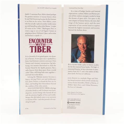 Signed First Edition "Encounter with Tiber" by Buzz Aldrin and John ...