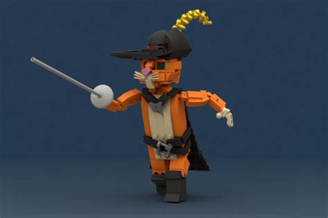 My Puss In Boots Moc Took A Long Time But I Am Happy With How It Looks