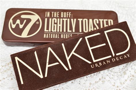 Battle W7 Lightly Toasted Vs Urban Decay Naked ByAranka Nl