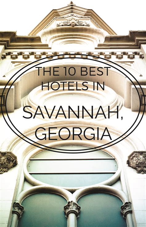 The best hotels in savannah georgia – Artofit