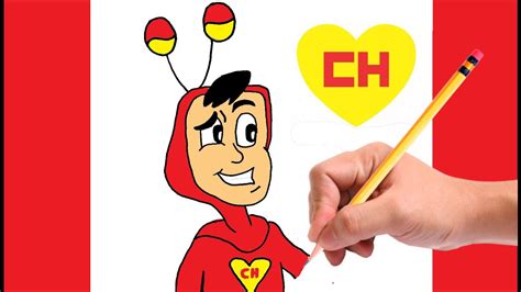 Como Desenhar O Chapolin Colorado Personagem Desenho Animado