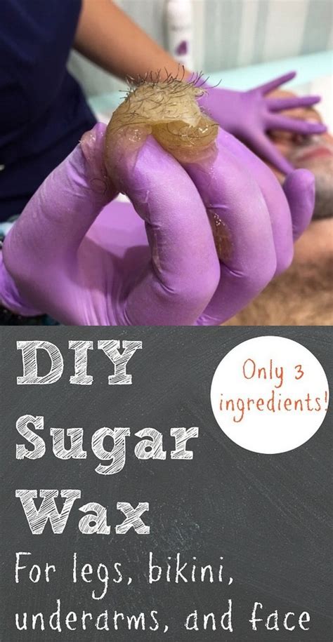 Diy Sugar Wax With Step By Step Tutorials Diy To Make