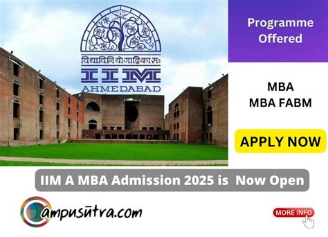 Iim Ahmedabad Admission 2025 Fees Seat And Placement