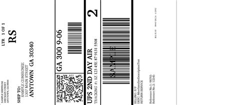 UPS Electronic Return Label: View/Print Label