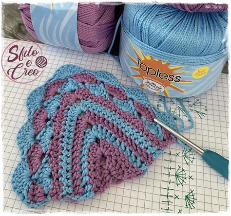 Bikini Con Ventaglietti A Uncinetto Sfilo E Creo