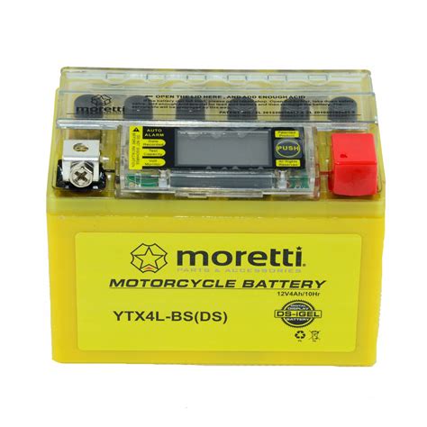 AKUMULATOR ŻEL LCD MTX4L BS YTX4L BS 4Ah MORETTI porównaj ceny