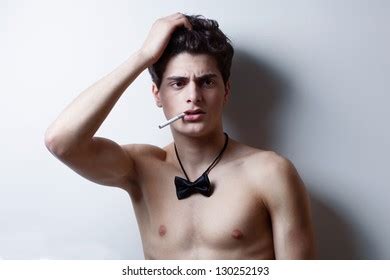 Man Naked Torso Tie Images Stock Photos Vectors Shutterstock