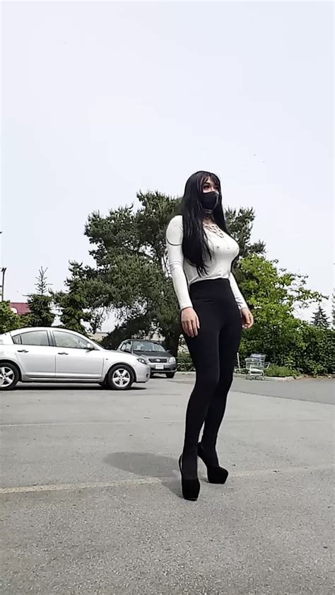 In The Parking Lot Shemale Big Cock Big Cock Porn Feat Emily Rossi By FapHouse XHamster