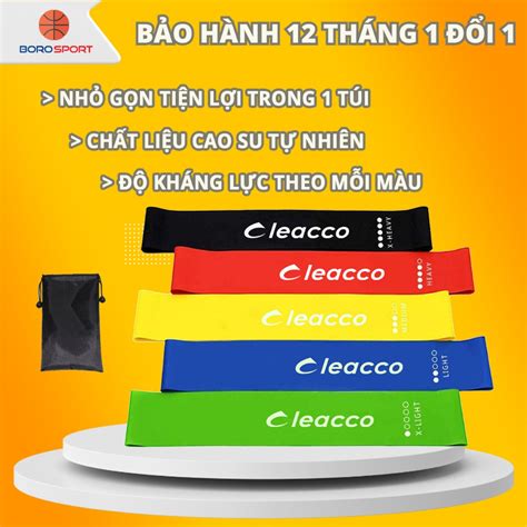 Dây Mini Band Kháng Lực Chính Hãng Dây Mini Band Tập Mông Chất Liêu