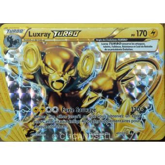 carte Pokémon 47 122 Luxray Turbo 170 PV XY Rupture Turbo NEUF FR