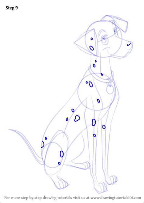 Learn How To Draw Perdita From Dalmations Dalmatians Step By