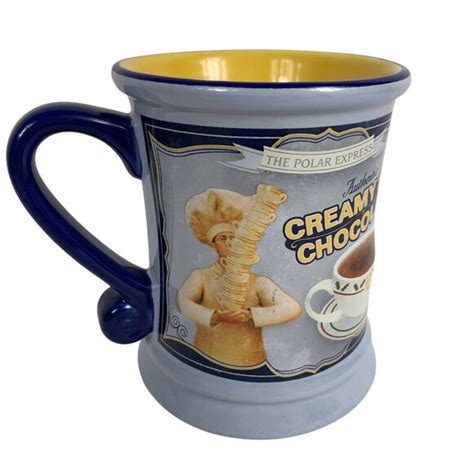 Warner Bros Dining Polar Express Creamy Hot Chocolate Coffee Mug
