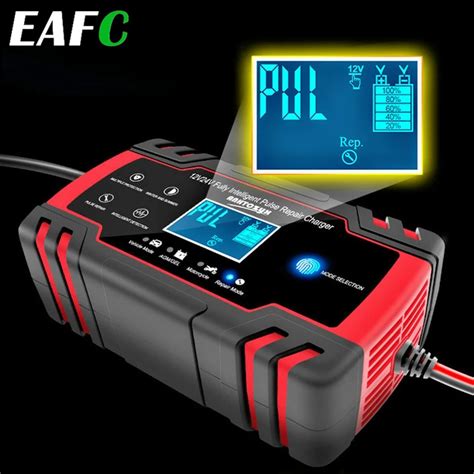 Foxsur Truck Battery Charger Heavy Duty V A V A Off