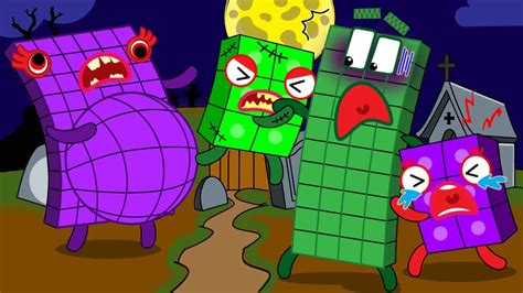 Zombie Epidemic Numberblocks 60 And Baby NB 6 Makes NB 40 Turn Into A