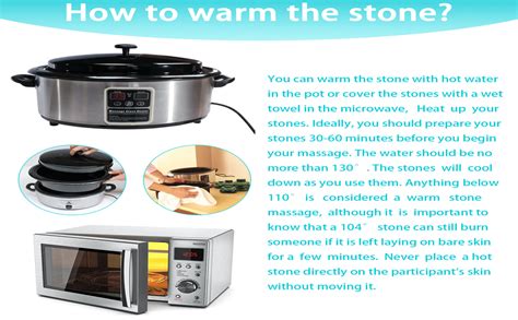 Amazon Windfulogo Pcs Hot Massage Stones Set Natural Green Jade Heated Warmer Stone For