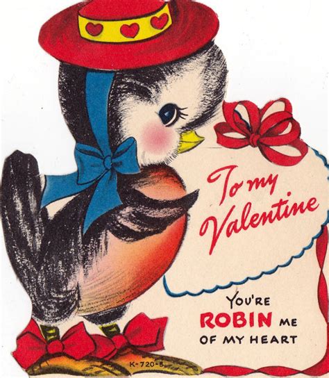 Printable Vintage Valentine Cards