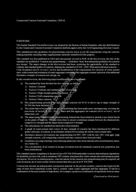 Is 10262 Code 2019 Pdf Download 2