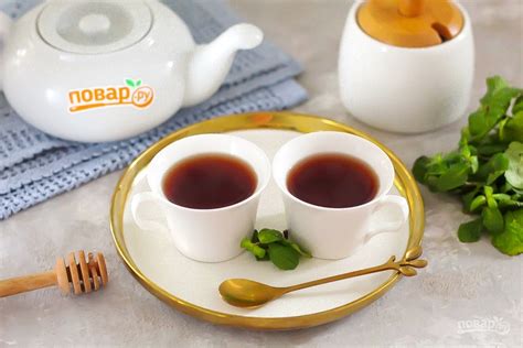Горячий чай с вином и медом - пошаговый рецепт с фото на Повар.ру