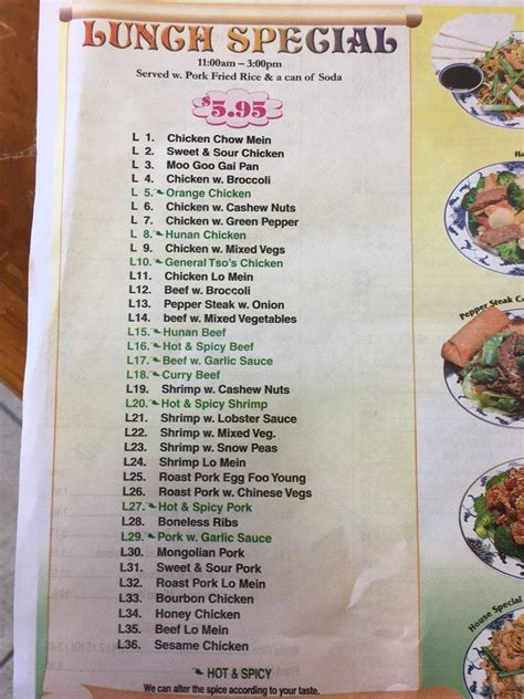 Menu At China Fun Restaurant Deltona