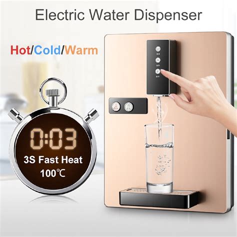 Multifunctional Hot Cold Ice Electric Water Dispenser V Wall Mounting Water Heater Water