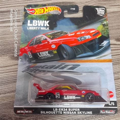 Hot Wheels LB ER34 Super Silhouette Nissan Skyline R34 LBWK Mountain Drifters LBER34 HotWheels