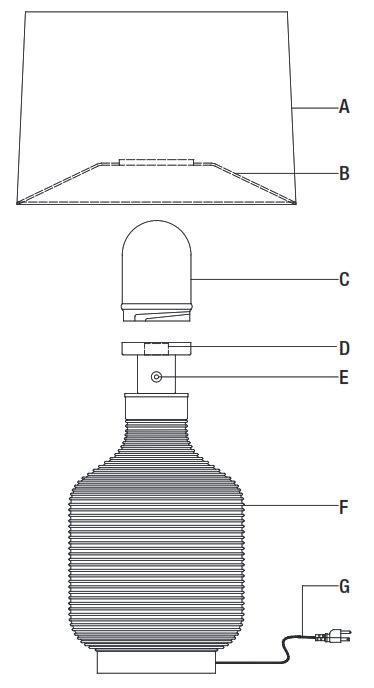 Hampton Bay Hdp Nat Outdoor Table Lamp User Guide