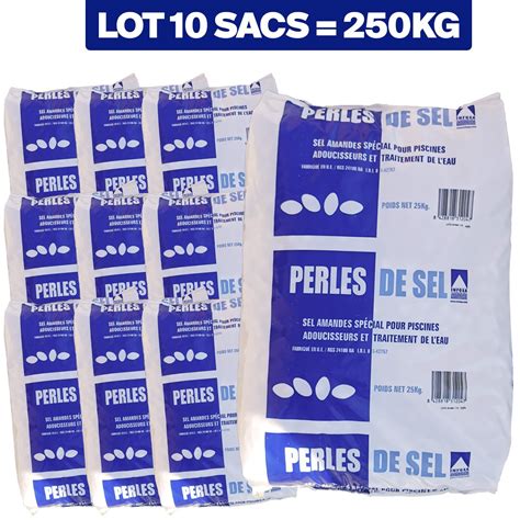 Sacs De Kg De Pastilles De Sel Adoucisseur D Eau Leroy Merlin