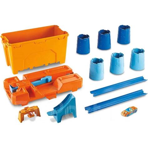 Набор Строительная коробка для трюков Hot Wheels Track Builder Barrel новый в наличии Цена