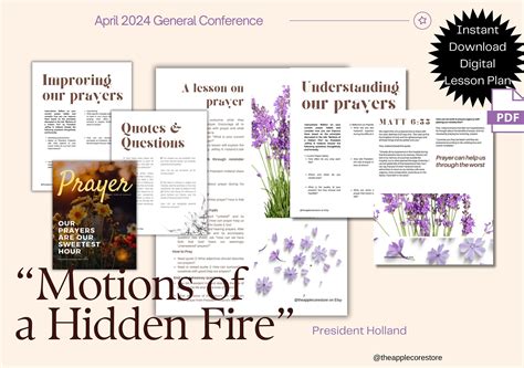 Motions of a Hidden Fire: President Holland April 2024 Lesson Plan for