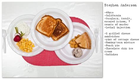 12 Photographs Of Death Row Inmates’ Final Meals – Sick Chirpse