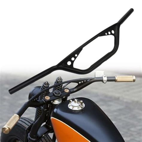 1 Drag Handlebar Z Bars For Harley Sportster Fatboy Dyna Softail V Rod Cafer Chopper Bobber