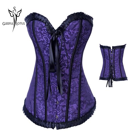 Gaine Amincissante Women Corset Overbust Sexy Lingerie Blue Wholesale