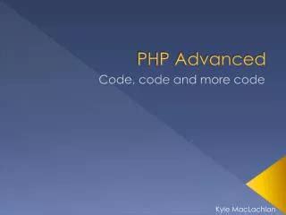 advanced php  mvc powerpoint    id