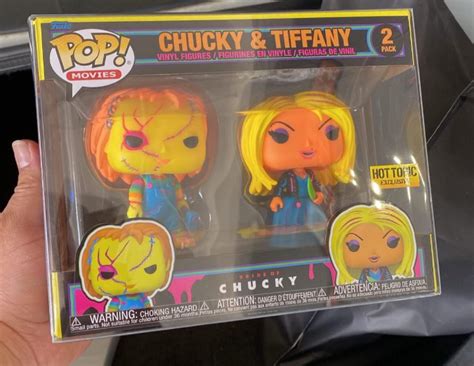 Hot Topic Exclusive Blacklight Chucky Tiffany Pack Is Hitting Stores R Chucky