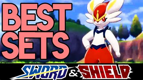 Best Sets For Cinderace In Pokemon Sword And Shield Youtube