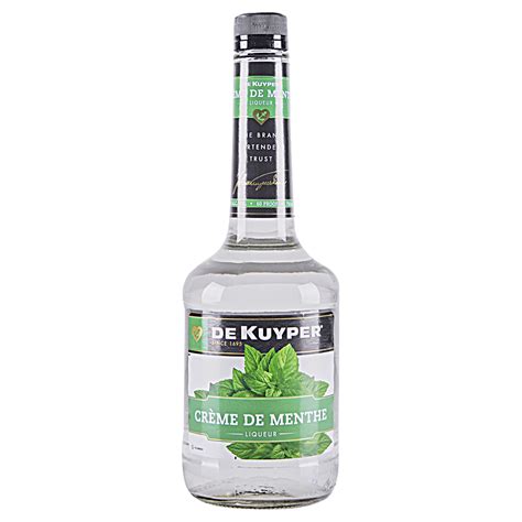 Dekuyper Creme De Menthe White 750 Ml Applejack