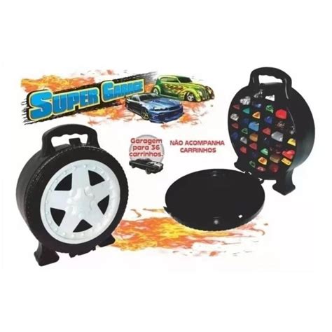 Maleta Para Carrinhos Roda Estilo Hot Wheels Super Garage Shopee Brasil