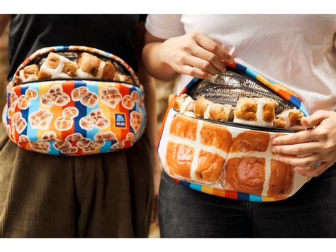 Aldi Delivers The Must Have Easter Accessory For Bun Lovers Introducing The Hot Cross Bun Bag