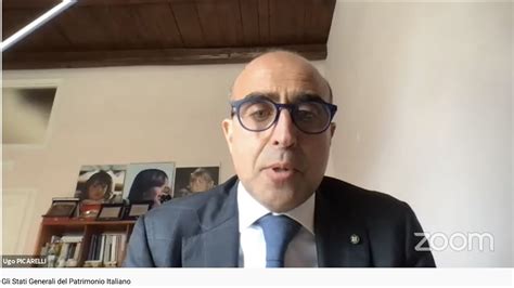 L Intervento Del Direttore Ugo Picarelli Agli Stati Generali Del