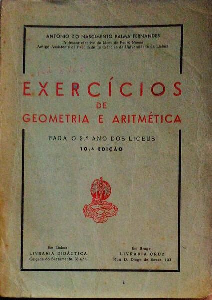 EXERCÍCIOS DE GEOMETRIA E ARTIMÉTRICA PARA O 2º ANO DOS LICEUS 3º ANO