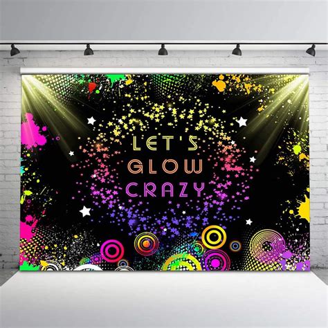 Avezano Lets Glow Crazy Backdrop Splatter Graffiti Hip