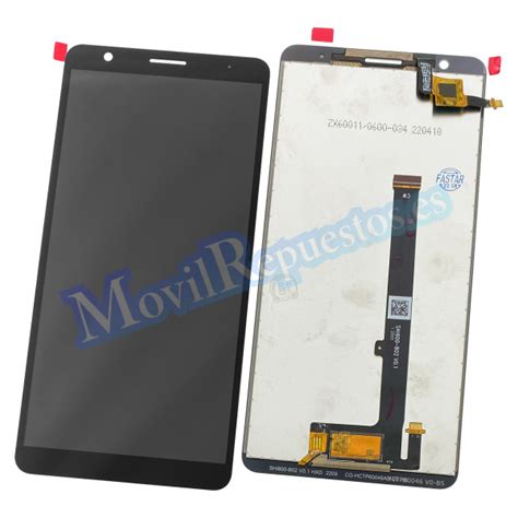 Pantalla Completa Lcd Y T Ctil Para Zte Blade A Plus Negro