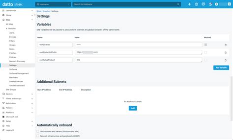 Configure Site Variables Eset Direct Endpoint Management Plugin For