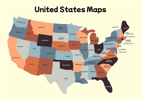 Printable United States Maps