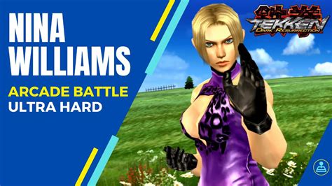 Tekken 5 Dark Resurrection Nina Williams Arcade Battle Ultra Hard