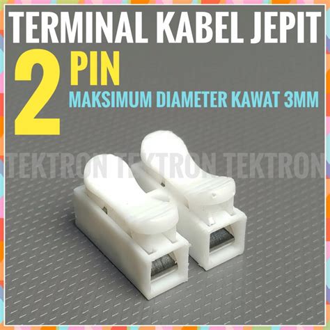 Jual Terminal Kabel Jepit Ways Ke Kabel Pin P Test Wire Sambungan